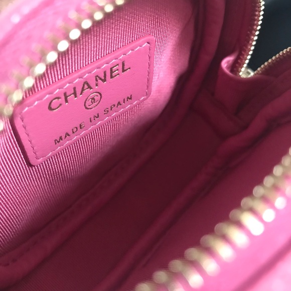 Chanel Barbie pink 19C Cruise O Coin Purse - Picture 3 of 5